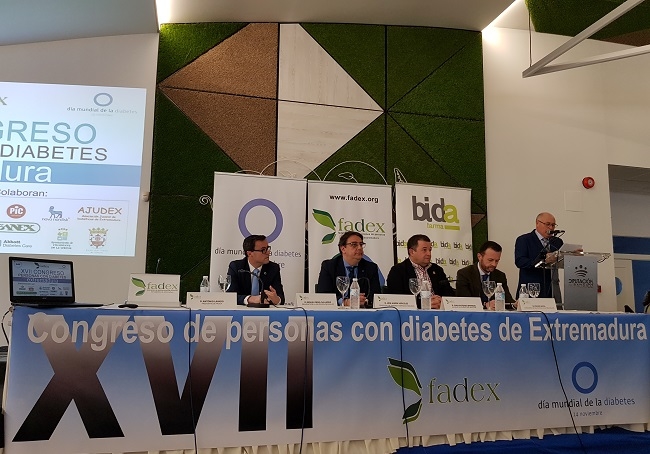 FADEX celebró en Fuente del Maestre el XVII Congreso de Personas con diabetes de Extremadura