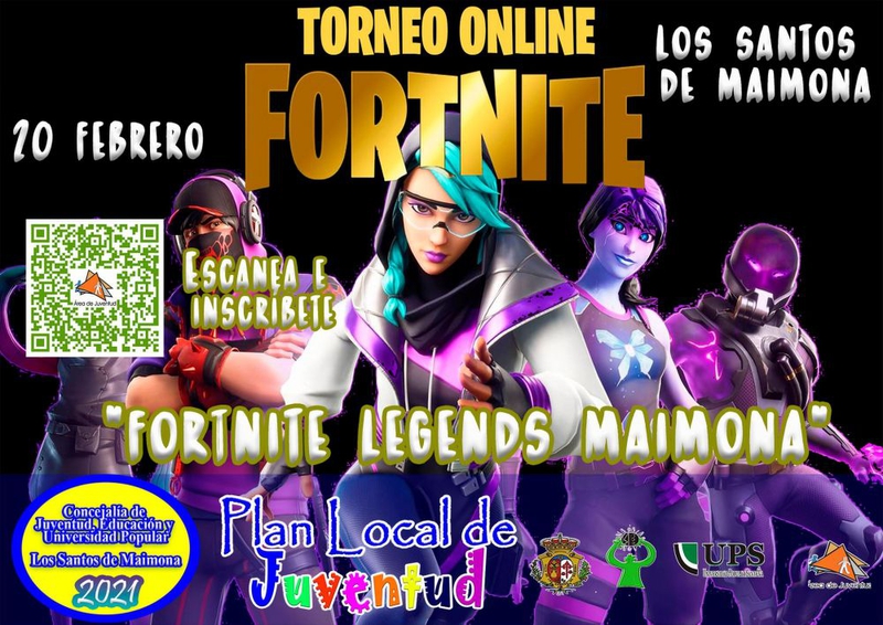 Abierto el plazo de inscripción en el primer torneo online `Fortnite Legends Maimona