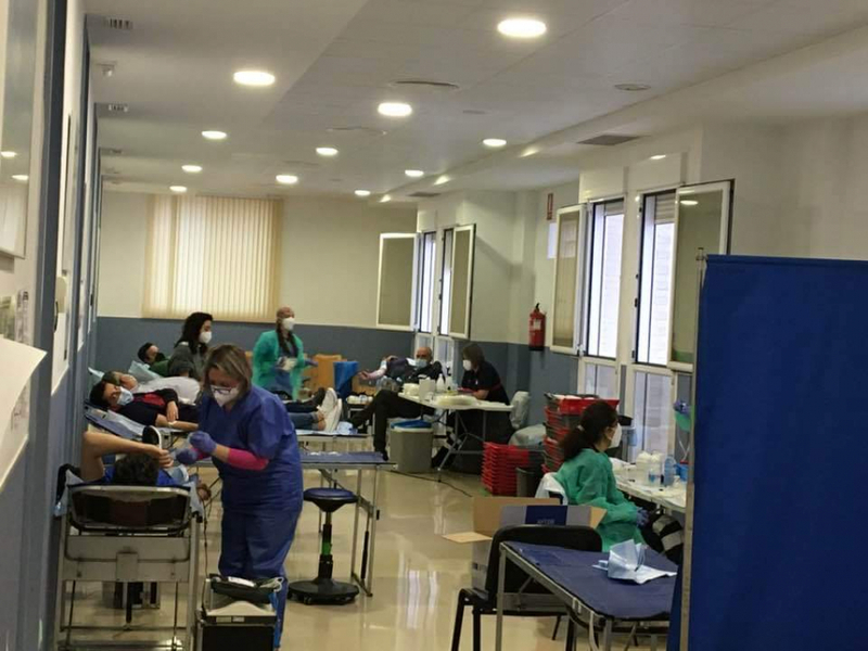 Fuente del Maestre registra un nuevo récord en donaciones de sangre con 241 bolsas en tres días de extracciones