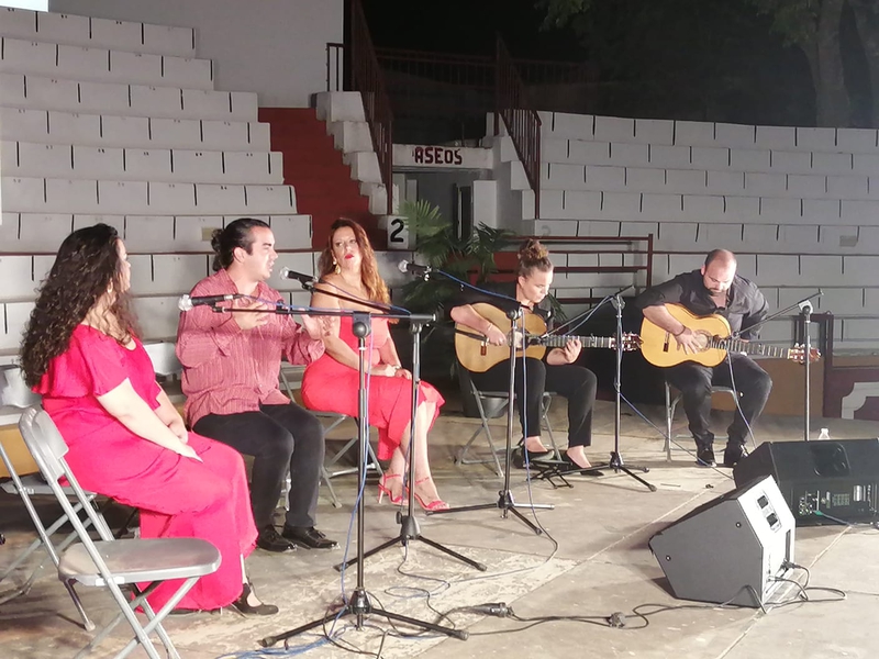 La `Noche del Flamenco puso fin al Agosto Cultural de Fuente del Maestre