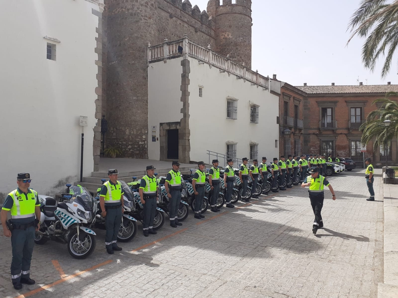 Presentado el dispositivo de seguridad de la Vuelta Ciclista a Extremadura en Zafra