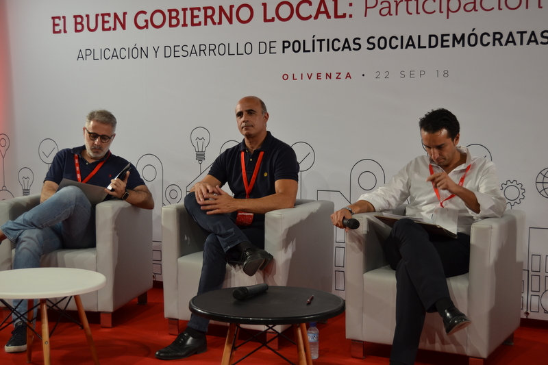 Ell PSOE de Zafra participa en la Conferencia Municipal, el buen gobierno local: Participación y Transparencia organizada por el PSOE provincial