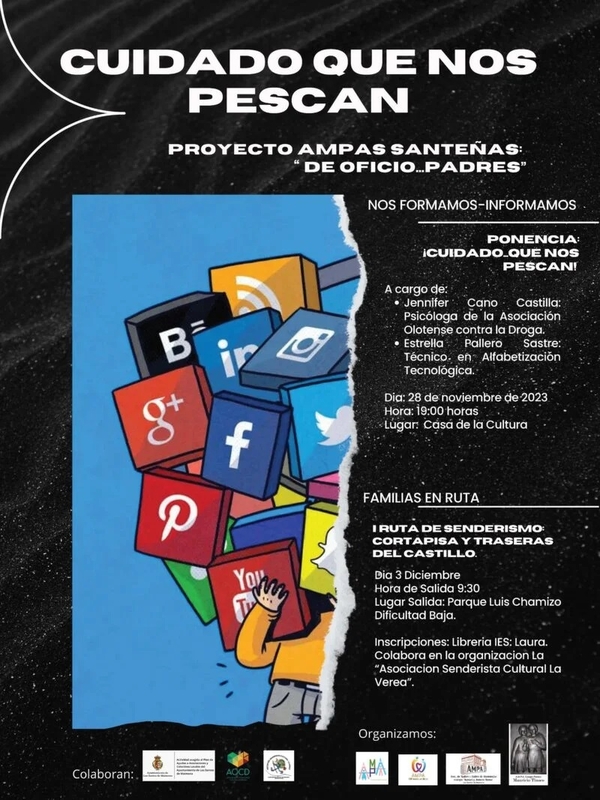 Las AMPAS de Los Santos de Maimona informarán de los riesgos de las redes sociales y de las distintas adicciones