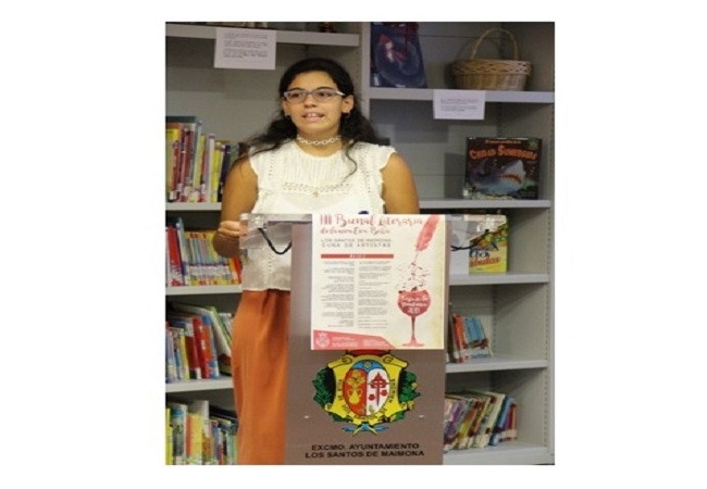 `Una Ilusión Verde Uva de M Pilar Pavón, premio categoría infantil-juvenil Bienal Literaria de la Uva Beba de Los Santos