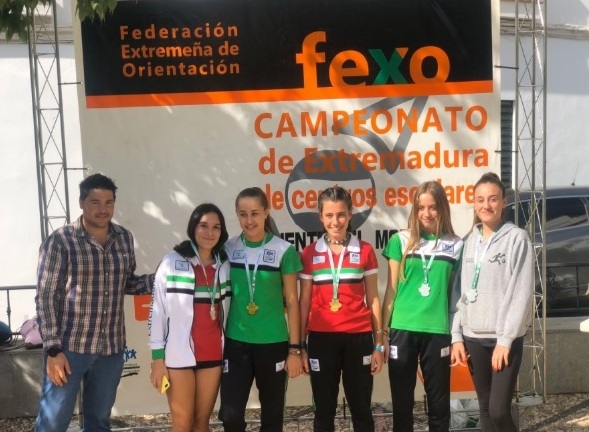 Celebrado el Campeonato de Extremadura de Orientación de Centros Escolares en Fuente del Maestre