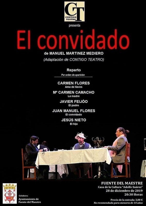 La obra teatral `El Convidado llega este sábado a Fuente del Maestre