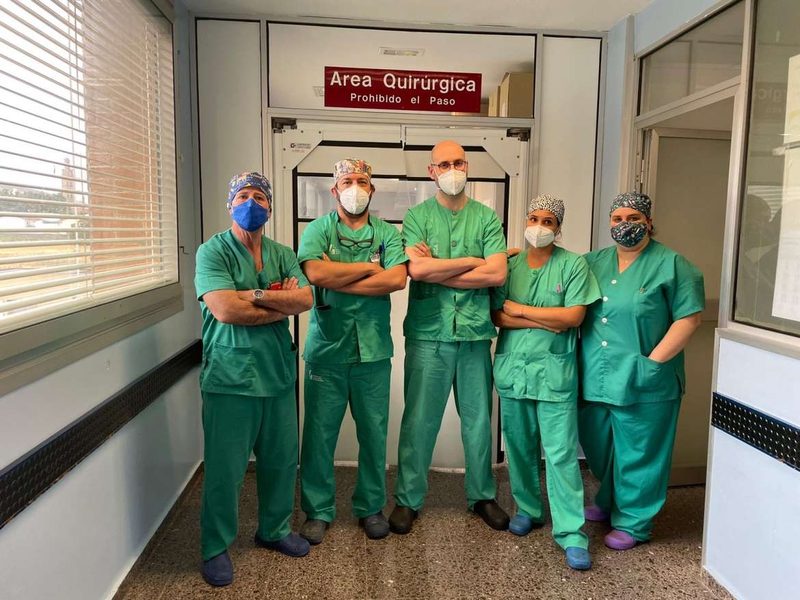El Área de Salud de Llerena-Zafra comienza a realizar intervenciones urológicas con técnicas mínimamente invasivas