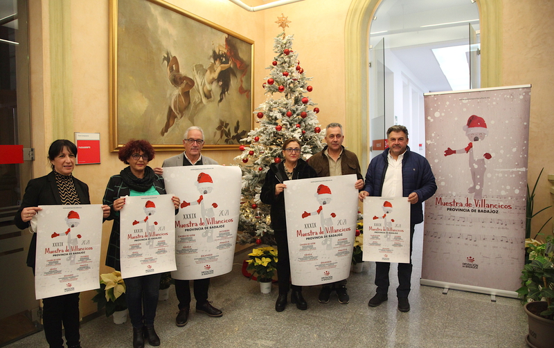 Alconera acogerá la XXXIX Muestra Provincial de Villancicos de la Diputación de Badajoz