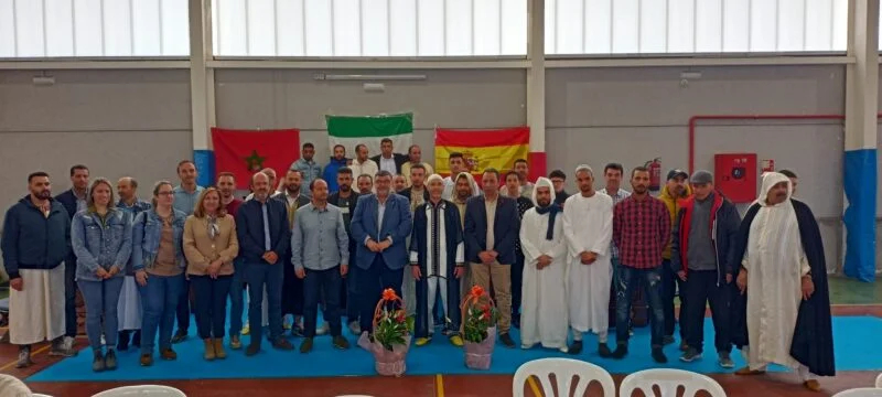 El pueblo musulmán de Extremadura celebró en Los Santos de Maimona el fin del Ramadán