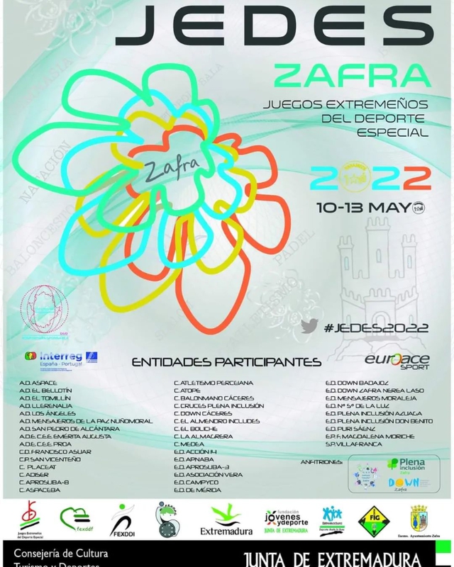 Los Jedes 2022 acogerán a más de 800 participantes en Zafra a partir de mañana