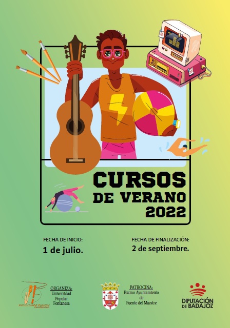 Amplia oferta de cursos de verano organizados por la Universidad Popular Fontanesa