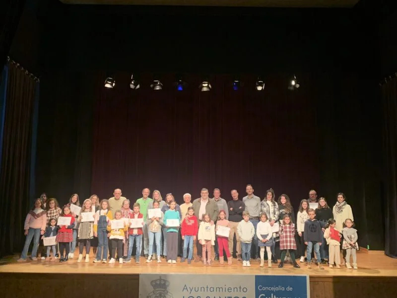 Entregados los premios en Los Santos de Maimona de los concursos de Navidad
