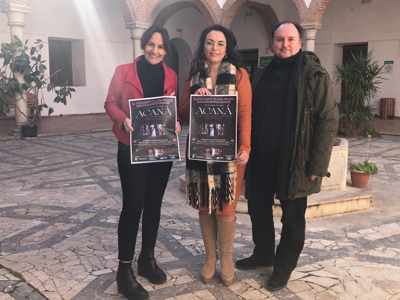 `Acan de Ostalinda Surez llegar al Teatro de Zafra el 12 de marzo dentro de las actividades del Da de la Mujer