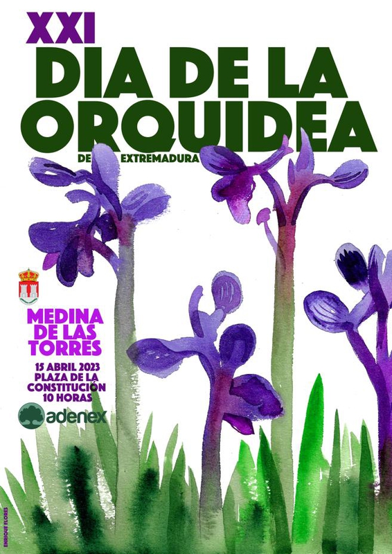 Medina de las Torres albergará la XXI edición del Día de la Orquídea de Extremadura