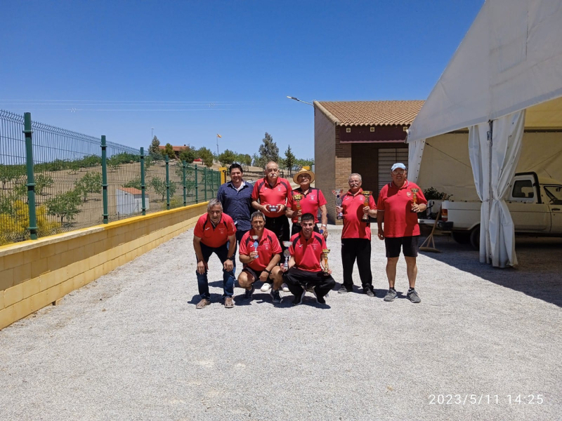 Celebrado el VI Torneo Local de Petanca en Fuente del Maestre