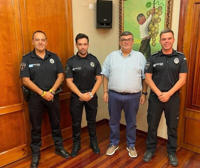 La Policía Local de Los Santos de Maimona aumenta su plantilla con dos nuevos agentes