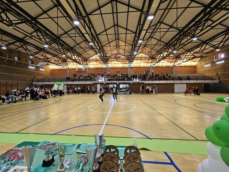 Fuente del Maestre acogió el exitoso Campeonato de Extremadura de Baile Deportivo