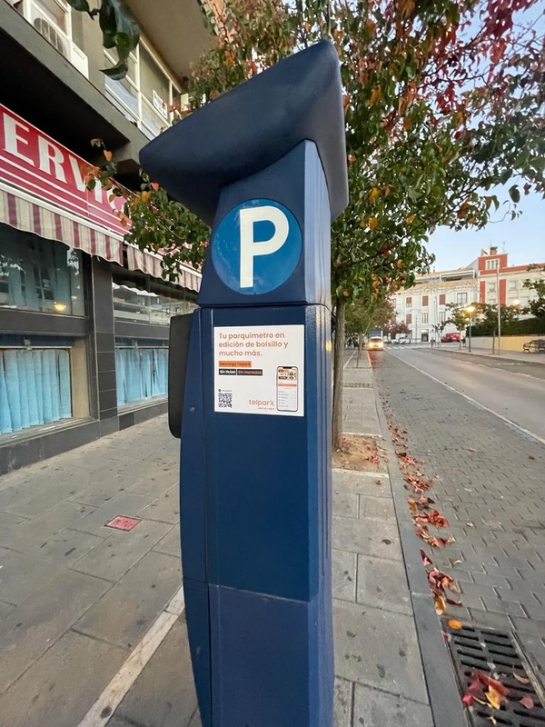 Telpark transforma los parquímetros de Zafra en puntos informativos para `aparcar´ la violencia contra la mujer