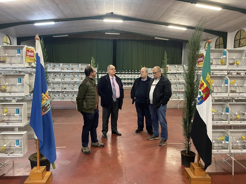 Inaugurado el XXVI Concurso Ornitológico-Exposición `Ciudad de Zafra´