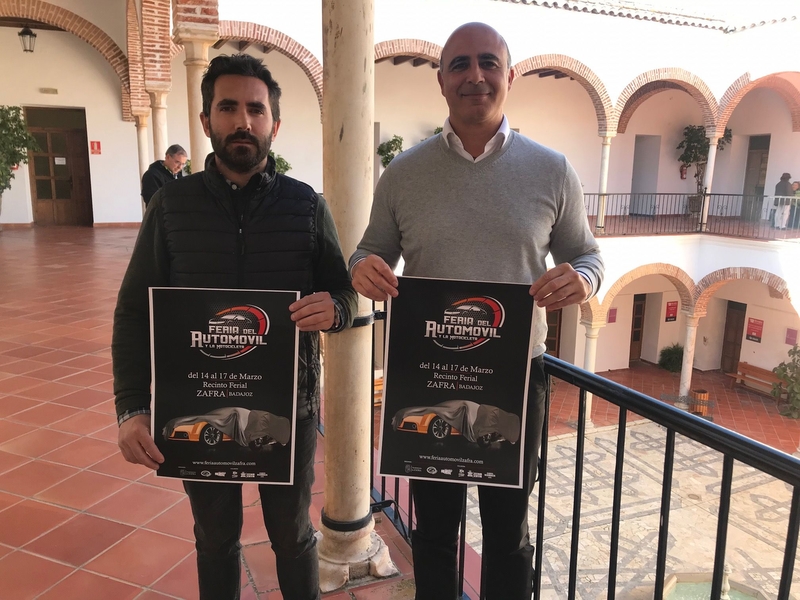 Zafra celebrará del 14 al 17 de marzo su primera Feria del Automóvil y la Motocicleta