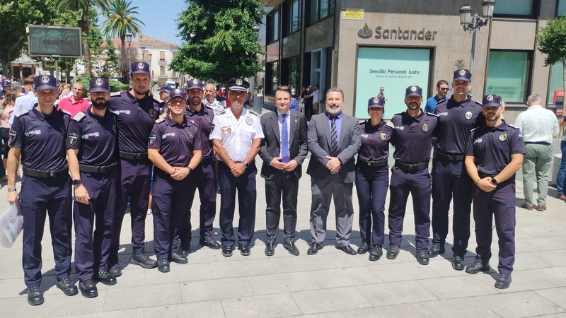 Un total de once nuevos agentes de policía local ingresarán en la plantilla municipal de Zafra en los próximos días