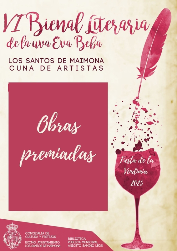 Ignacio Pavón gana el primer premio de la VI Bienal Literario de la Uva Eva Beba