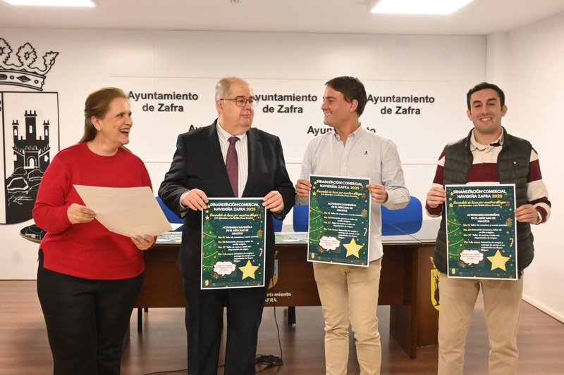 El Ayuntamiento de Zafra presentaba el programa de actividades navideñas 2025