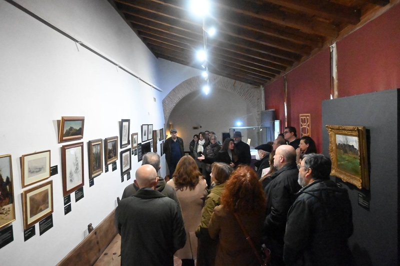 Inaugurada en Zafra la exposición temporal `La pintura de paisaje en España. El magisterio plenairista de Carlos de Haes (1857-1898)´