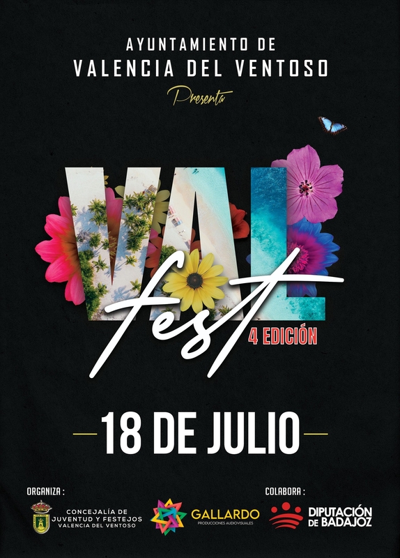 VAL FEST – 4ª EDICIÓN en Valencia del Ventoso ya tiene fecha: 18 de julio