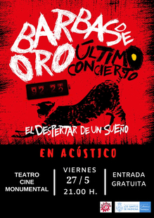 El grupo `Barbas de Oro´ presenta su nueva gira en Los Santos de Maimona