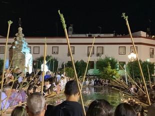 `De la Luna al Fuego´ recupera hoy la tradicional Mojá de la Vara en la simbólica Noche de San Juan de Zafra