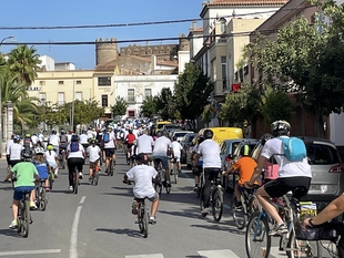 Celebrada la XXXIX edición del Día de la Bicicleta en Zafra con una participación de 2.000 personas