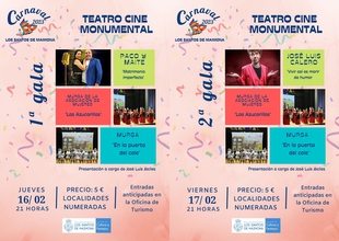 Ya se pueden adquirir las entradas para las dos galas del Carnaval de Los Santos de Maimona