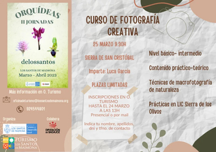 Las II Jornadas de las Orquídeas continúan este sábado en Los Santos de Maimona con talleres de observación y fotografías