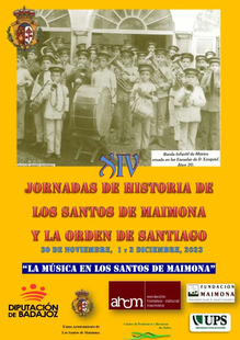 Las XIV Jornadas de Historia de Los Santos de Maimona estarán centradas en la música