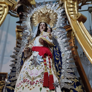 Las Fiestas Patronales en Honor a la Virgen de la Estrella en Los Santos de Maimona se celebran del 7 al 10 de este mes