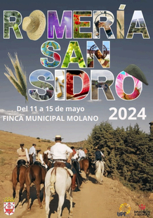 La Romería de San Isidro de Fuente del Maestre se celebrará del 11 al 15 de mayo en la Finca Municipal `Molano´