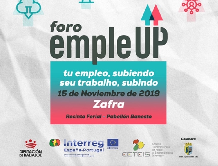 Zafra acoge el 15 de noviembre el Foro EmpleUp, que incluye ponencias, mesas de debate y talleres