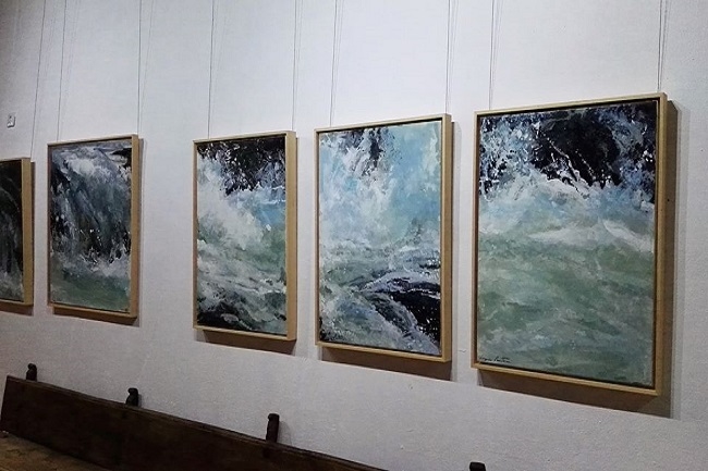El Museo Santa Clara acoge hasta el 12 de enero la exposición 'Aguas', de Joaquín Montero Cansado