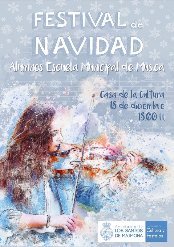 La Escuela de Música de Los Santos de Maimona celebra las fiestas con su tradicional Festival Navideño