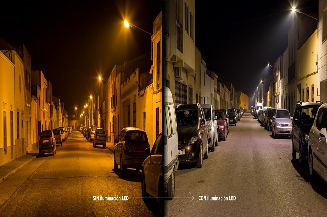 Valencia del Ventoso es uno de los municipios más avanzados en la sustitución de luminarias por tecnología LED 
