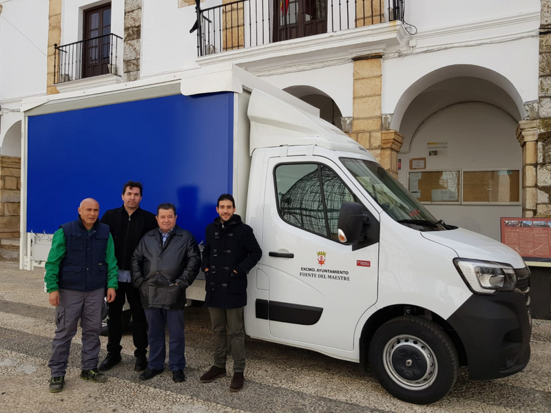 El Ayuntamiento fontanés ha adquirido un camión de 3500kg y carrocería