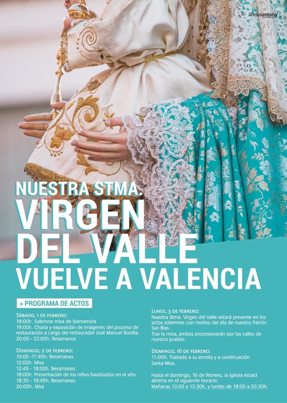 La Virgen del Valle, patrona de Valencia del Ventoso, regresa al pueblo tras su restauración en Sevilla