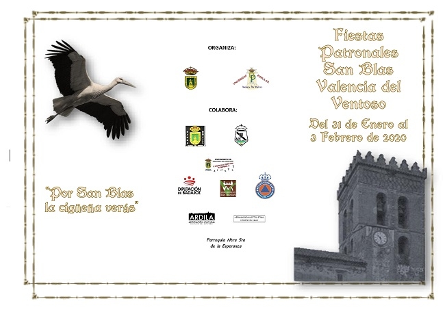 Valencia del Ventoso celebra sus Fiestas Patronales en honor a San Blas (Programación completa)
