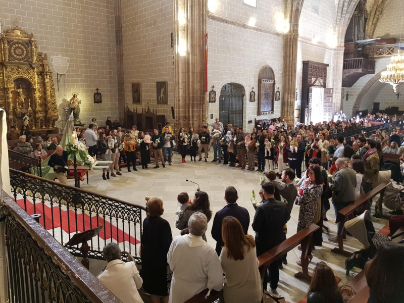 La Parroquia fontanesa celebró el día de su titular, la Virgen de la Candelaria