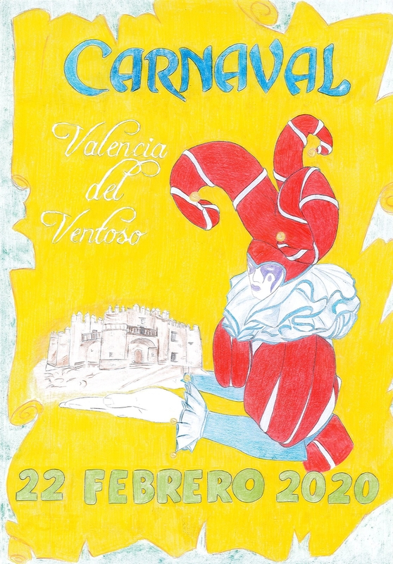 Conocido el cartel anunciador del Carnaval 2020 de Valencia del Ventoso