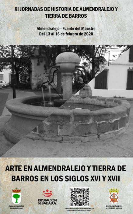 Las XI Jornadas de Historia de Almendralejo y Tierra de Barros se celebrarán el día 16 en Fuente del Maestre