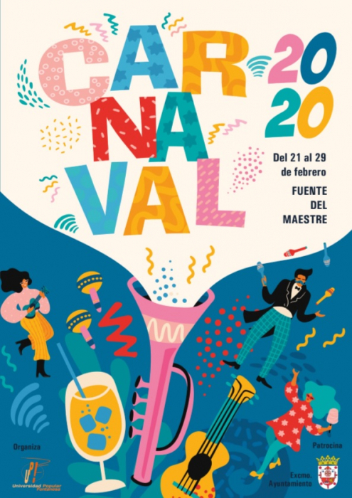 El Carnaval 2020 en Fuente del Maestre tendrá lugar del 21 al 29 de febrero