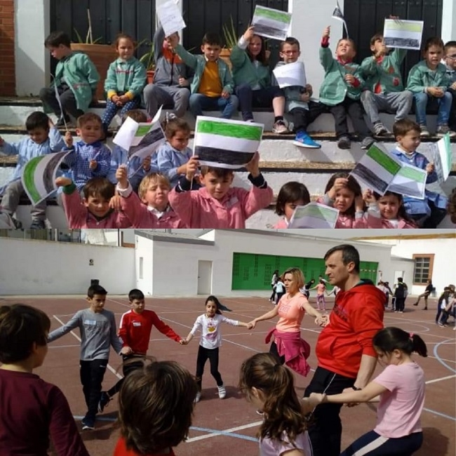 El `Día Escolar de Extremadura se celebró en los colegios públicos fontaneses