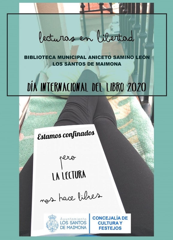 La Biblioteca Municipal de Los Santos propone la actividad Lecturas en Libertad para celebrar el Día Internacional del Libro en confinamiento